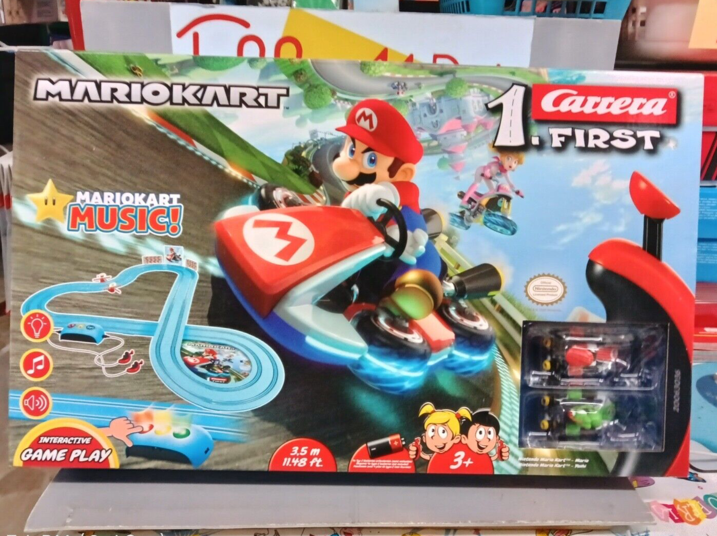 CARRERA FIRST  - PISTA 1/43 COMPLETA M 3,5- MARIOKART  20063036