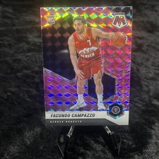 2020-21 Panini Mosaic Facundo Campazzo Pink Camo Mosaic Prizm #237 Nuggets
