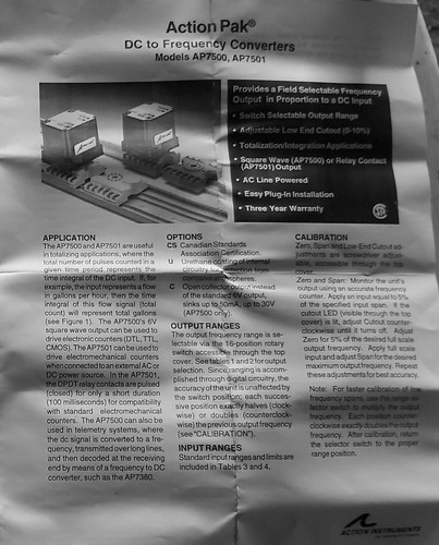 Action Pak AP7500-5070 0-10 VDC to Pulse Converter - Picture 5 of 5