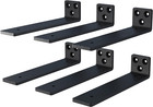 6 Inch Floating Shelf Brackets, Heavy Duty Hidden Bracket for Wall, Mantel, Book