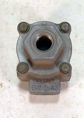 1 NEW DELTROL EV20A2 ¼ X 1/4 X 3/8 QUICK EXHAUST VALVE NIB/NNB ***MAKE OFFER***