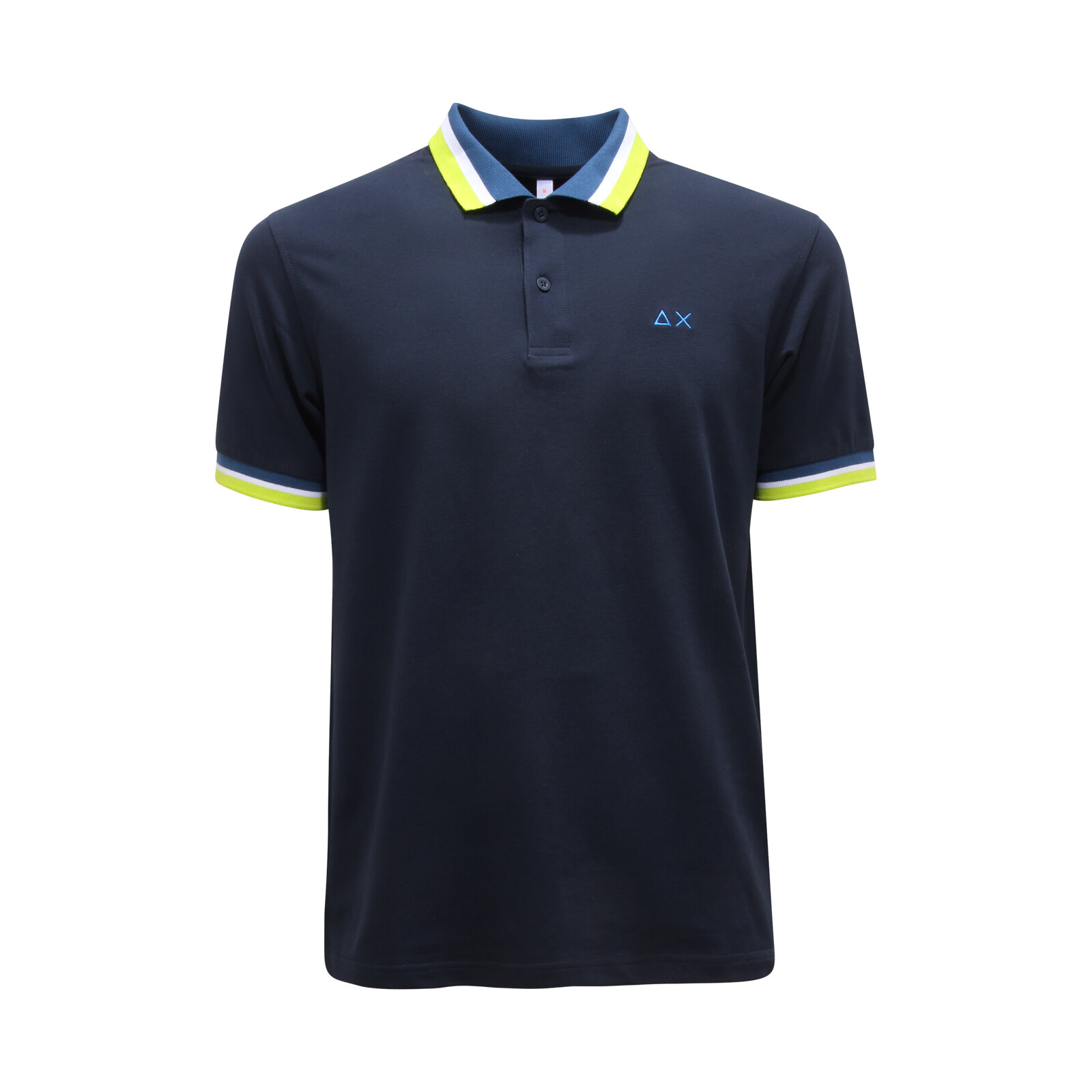 I5647 МУЖСКАЯ РУБАШКА ПОЛО POLO UOMO SUN 68 СИНЕГО ЦВЕТА 14890₽