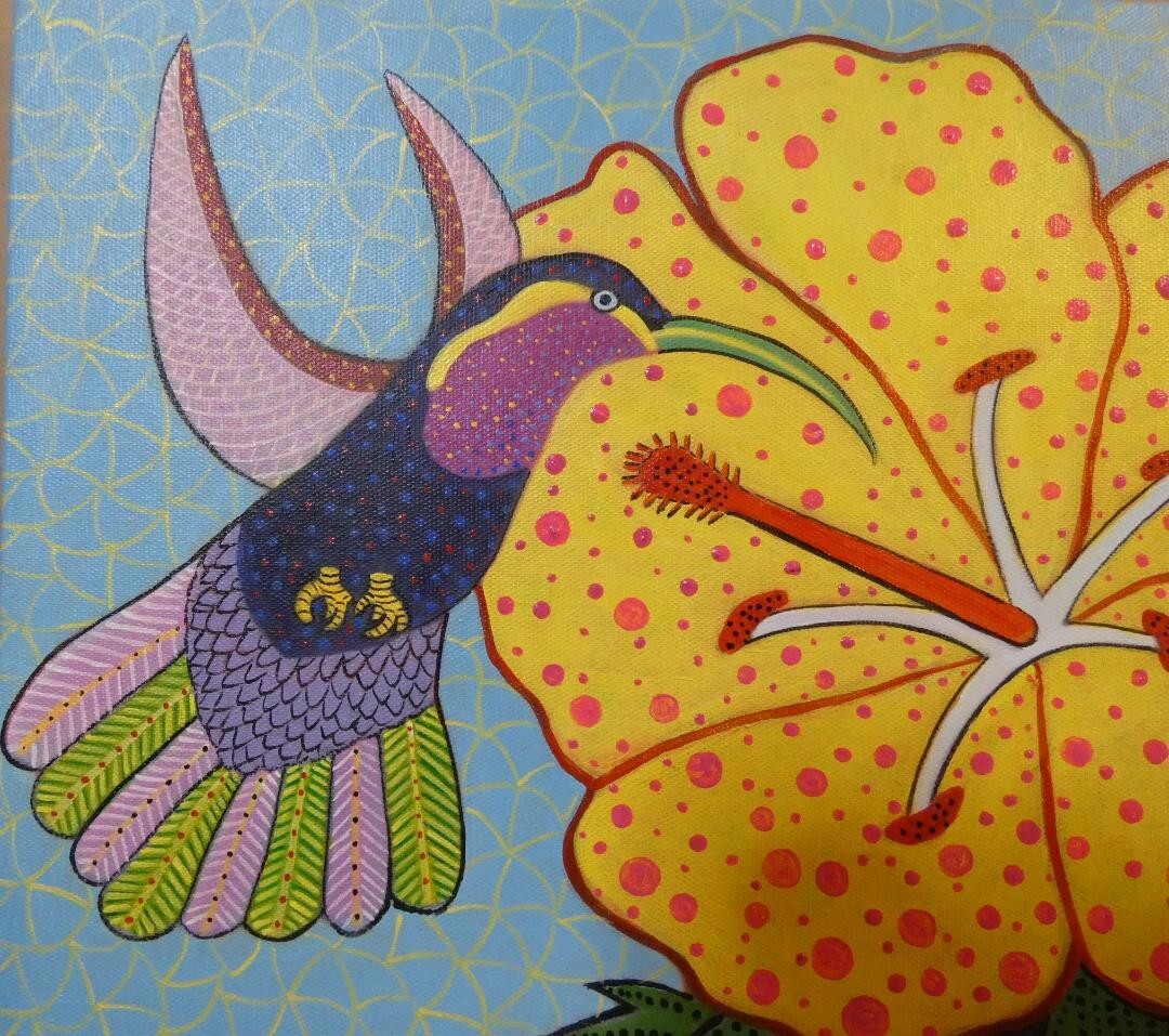Yayoi Kusama Oil Painting Picture 