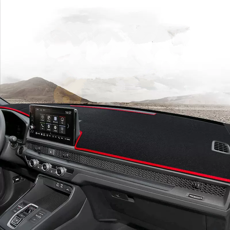 Red Dashboard Dash Mat DashMat Sun Cover Pad for Honda CRV CRV 2023