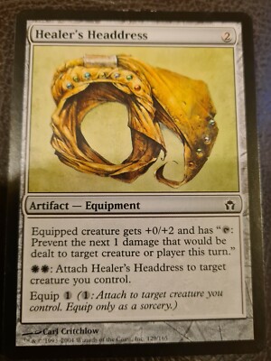 Healer's Headdress - Common - Fifth Dawn #129 - MTG 