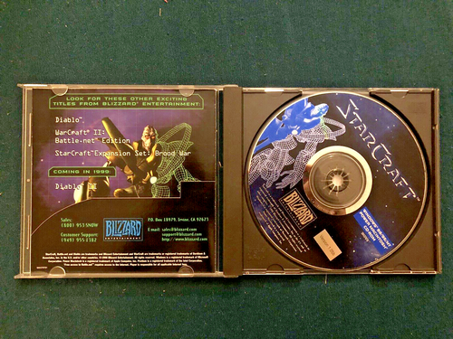 Starcraft und StarCraft Erweiterungsset: Brood War (PC, 1998) mit Keycode - Bild 4 von 13