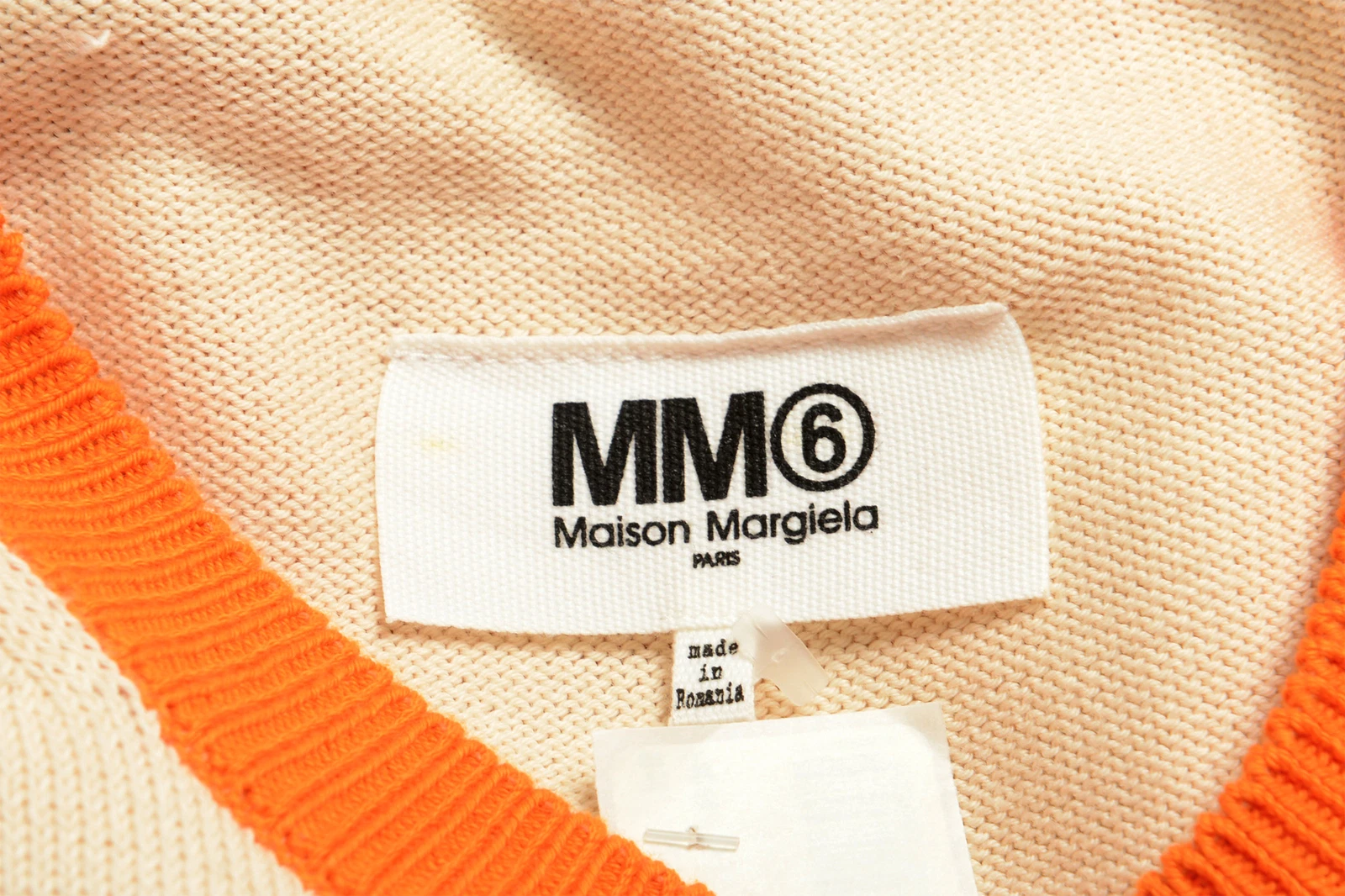 Maglione Maison Margiela MM6 Donna Maniche Corta Mini Abito US M IT 42