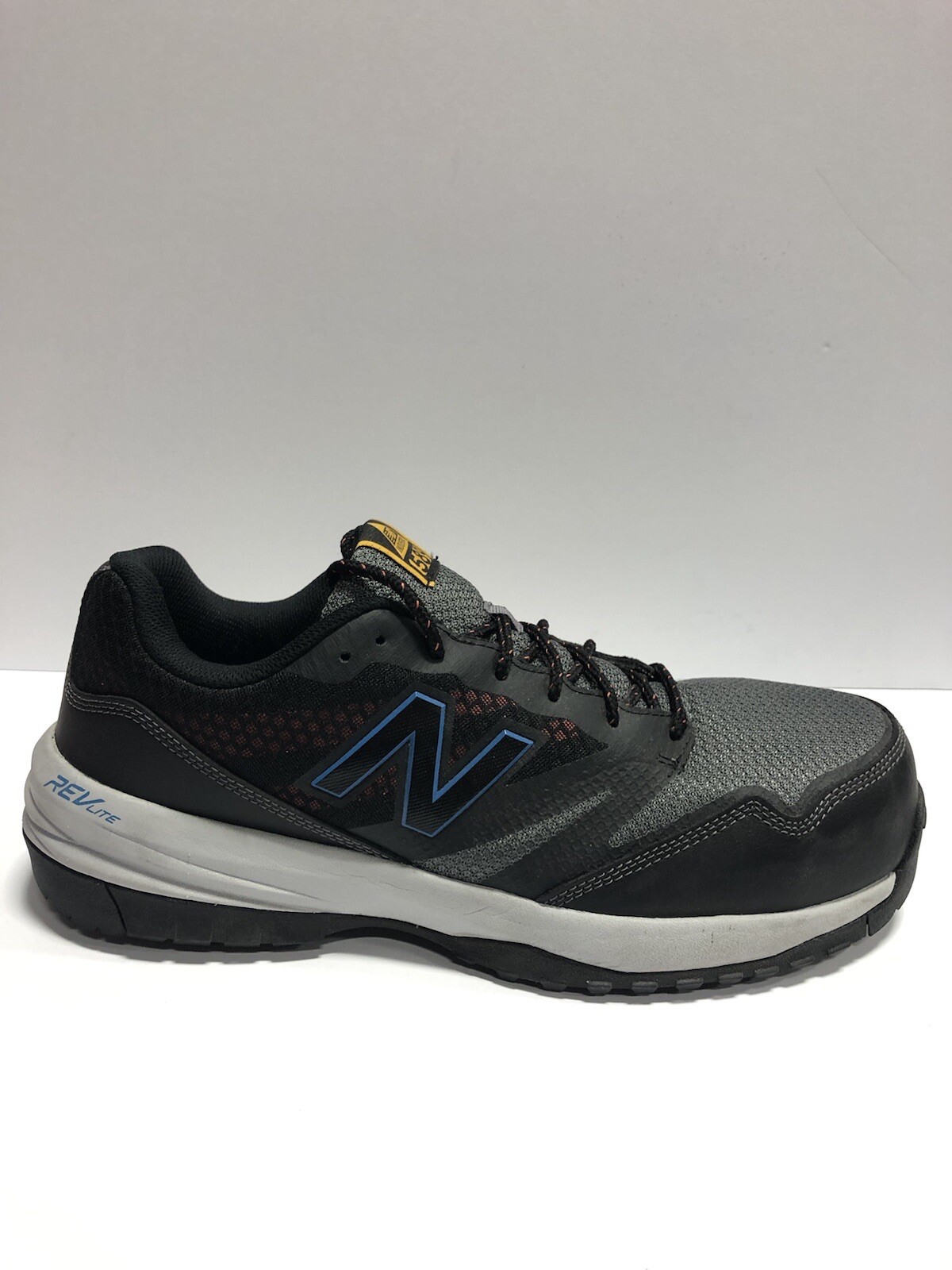 589, Gray Composite Toe Shoes, Size 