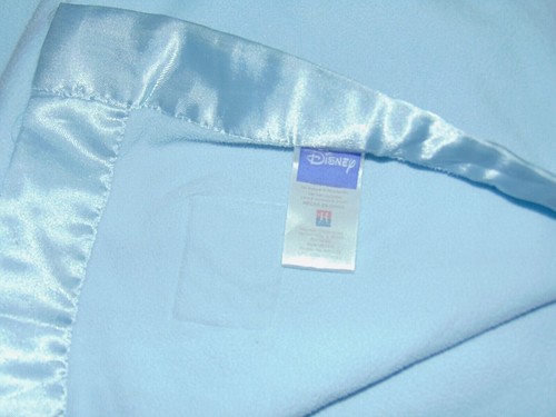 Classic Pooh Blanket Blue Fleece Security Lovey - Picture 2 of 2