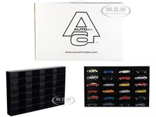 24 CAR ACRYLIC DISPLAY SHOW CASE SHELF FOR 1/43 SCALE MODELS BY AUTOART 90031