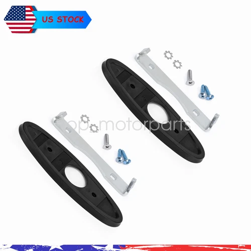 Outside Bullet Mirror Mounting Bracket &Gasket For 1970-1981 Firebird Camaro 442