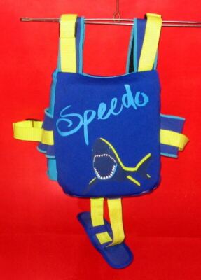 Speedo Youth 2-5 years Swim or Pool Jacket CHILD ~ 33-66 lbs  ~ 22-24'' chest