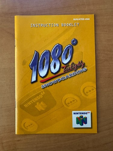 Juego 1080 Snowboarding Nintendo 64 N64 - NTSC-U/C - Completo CIB - Imagen 16 de 21
