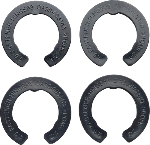 4-Pack DA99-04158A Refrigerator Door Hinge Shim Kits for Samsung Adjustments - Picture 10 of 12
