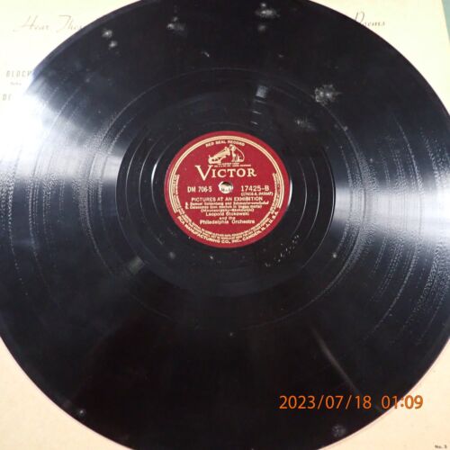 78 12" Album RCA Victor Red Seal DM706 Moussorgsky Pictures At An Exhibition - Picture 11 of 11