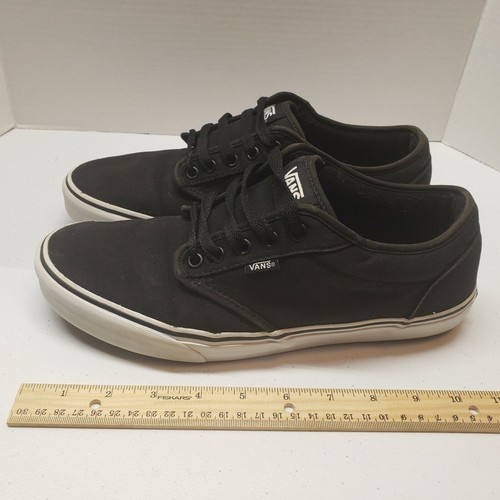 VANS Atwood Black White Canvas Skate 