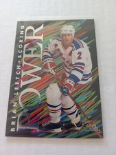 1994-95 Fleer Brian Leetch Power Flair Scoring #5 New York Rangers 