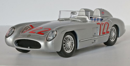 Rare 55 Mille-Miglia Winner M-B 300SLR #722 (Moss/Jenkinson) 1:18 Diecast-No Box - 第 3/15 張圖片