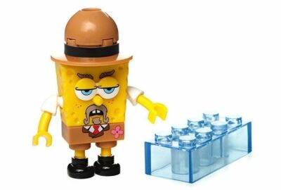 Mega Bloks Spongebob Schwammkopf Serie 5 Mini Figur Neu und versiegelt 