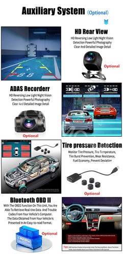 Android14 Car Stereo Radio GPS Nav WiFi Fit For Chrysler 300 300C 300S 2011-2023 - Picture 16 of 24