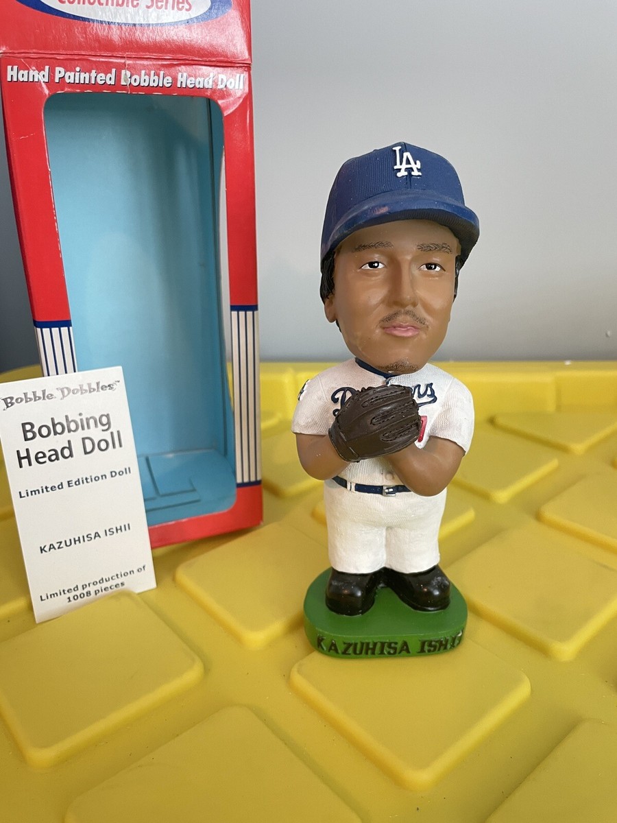 記念グッズ Dodgers Kazuhisa Ishii Bobble Head Kazuhisa Ishii Los Angeles Dodgers Bobblehead AGP Green Base 1008