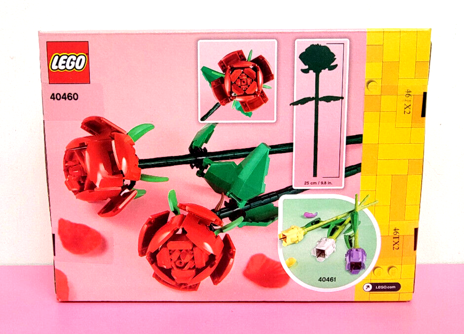 LEGO Roses 40460 The Flower of Love From the Heart Brand New eBay