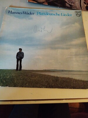Hannes Wader    Plattdeutsche Lieder (Philips Records 1974) LP Vinyl. -l1-