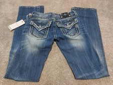 New Miss Me Signature Boot Jeans Women's Size 26