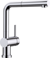 Blanco,Linus-S-F KüChenarmatur Vorfenstereinbau Hochdruck Chrom 514023