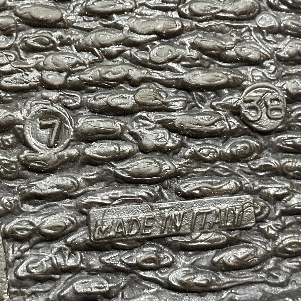 Italian TAN BROWN Goat FUR calf BOOTS Shearling Suede After Ski Lounger ITALY 38 - Image 2 of 4