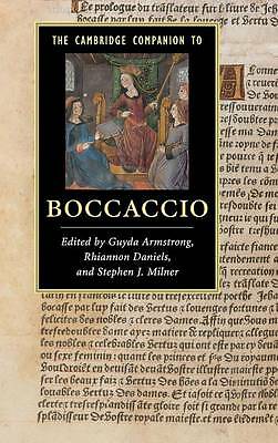 The Cambridge Companion to Boccaccio Armstrong Daniels Milner Hardback