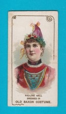 W. DUKE OF THE U.S.A. - ACTRESS - PAULINE  HALL - 1889