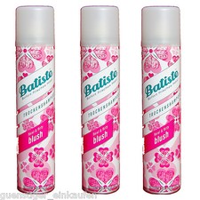 3X 200Ml Batiste Shampooing Sec Floral & Flirty BLUSH Cheveux Frais