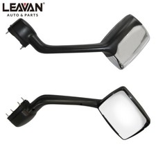 Chrome Hood Mirror Pair for 10+ Kenworth T680...