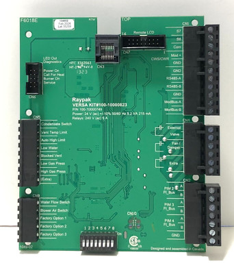 ***RAYPAK 013935F VERSA PC BOARD new part number 100-10000823***