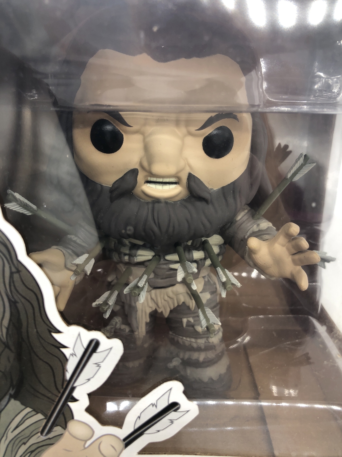 Funko Pop! Juego De Tronos Para Televisión Wun Wun Con Flechas #55 Dañado