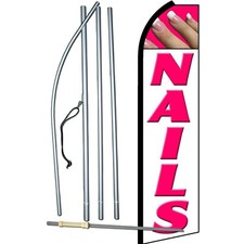 Nails Complete Swooper Flag Bundle