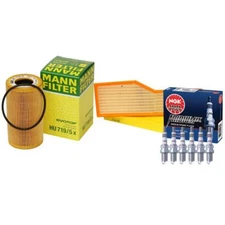 Mann Filters & NGK Spark Plugs Ignition Tune-Up Kit For Porsche 911 3.6 H6