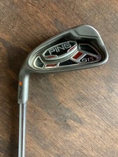 PING G15 ORANGE DOT 7 IRON STEEL SHAFT REGULAR FLEX LH 37"