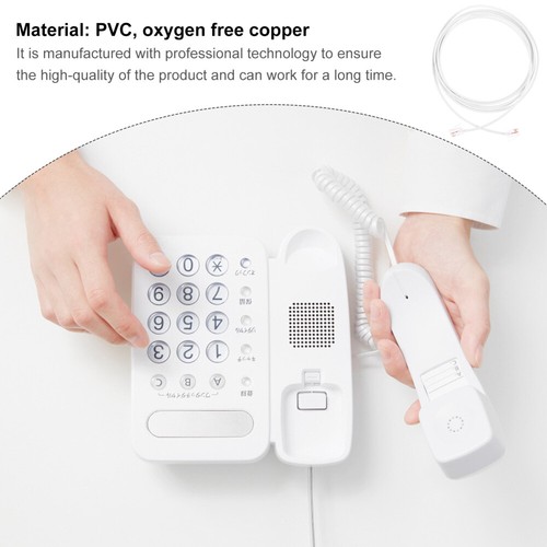 Ligne Téléphonique Câble D'extension De Téléphone Fil Liaison Pour - Afbeelding 5 van 12