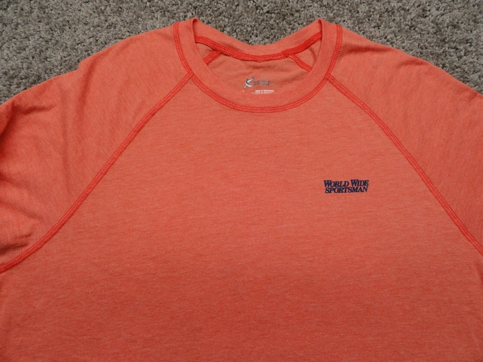 Camisa deportiva mundial adulto grande manga larga pesca para hombre Foto 2 de 4