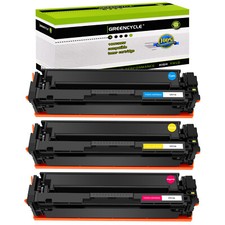 3PK Toner Set Fit for HP 204A Color LaserJet Pro MFP M180nw M181fw M154nw CF510A
