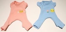 Jecikelon Dog Cat Pajamas Jumpsuit Pet Clothes Lightweight 6.5" Back Length