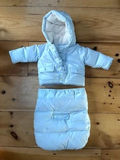 Ralph Lauren Down Bunting and Jacket Snow Suit Set, Like New, 3 Months