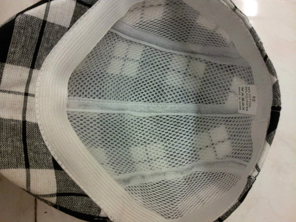 Kids IVY Plaid Solid Newsboy Duckbill Cabbie Children Boy Girl Cap Hat - Image 2 of 4