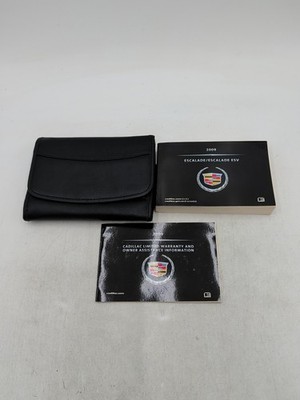 2009 Cadillac Escalade Escalade ESV Owners Manual With Case Free Shipping 