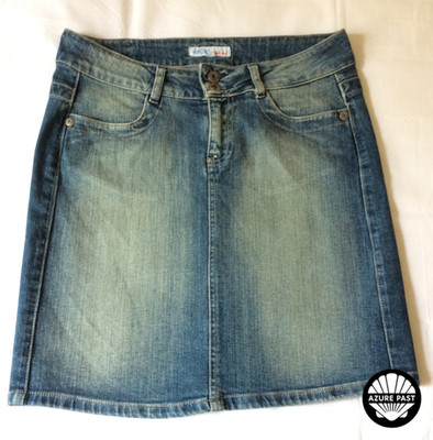 Lee Cooper blue denim skirt - A-line - Above knee - UK 12