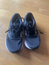 Brooks Glycerin GTS 19 Womens 7 D Black Pink Running Walking Gym Trainer Shoes
