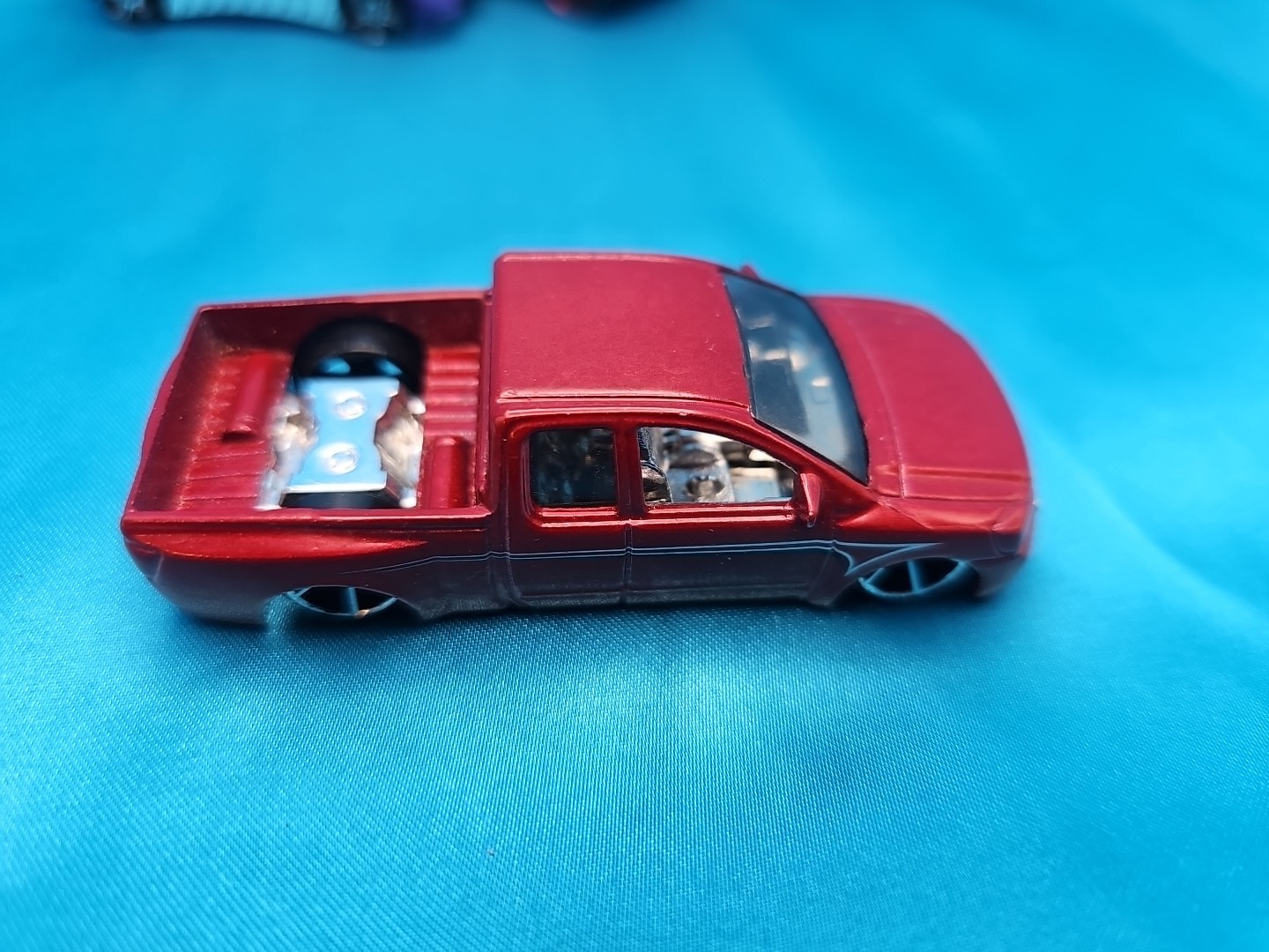 2006 Hot Wheels Red Nissan Titan 2006 First Editions #31