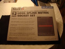 MATCO 12 PIECE LONG SPLINE METRIC SOCKET SET